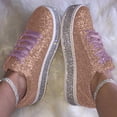 thumbnail image 4 of DPTALR Chaussures Plates d'Extérieur pour Femmes à Bout Rond Antidérapantes Sport Décontractées Chaussures Simples, 4 of 7