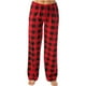 thumbnail image 1 of Pantalones de Mezclilla Gibobby para Mujer Moda Casual Cuadros Sueltos Deporte Pijama Negro Talla L, 1 of 4