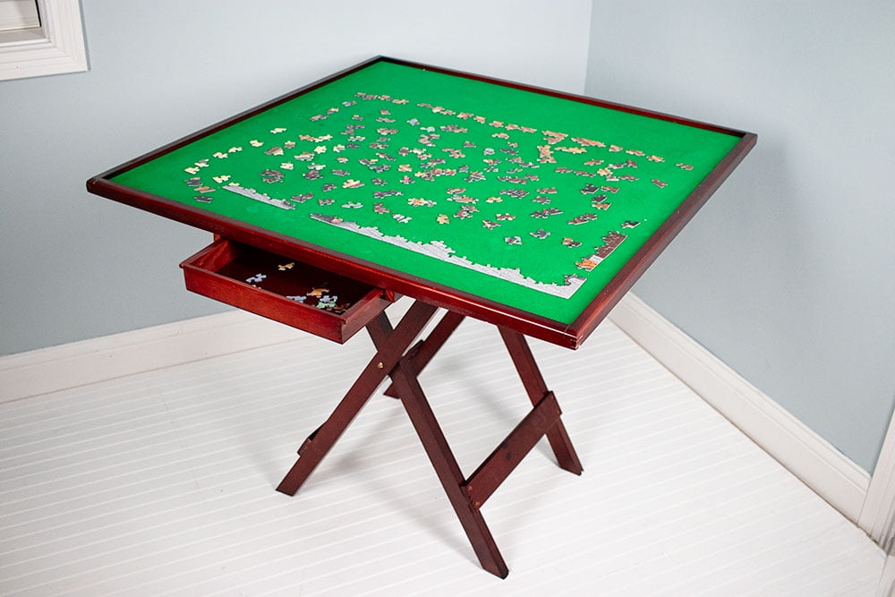 P... Details about   Portable Jigsaw Puzzle Board Mat by Mary Maxim Puzzle Tables for Adults 
