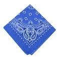 thumbnail image 1 of UDIYO Unisex Outdoor Cycling Riding Paisley Bandana Square Head Neck Scarf Headwear, 1 of 6
