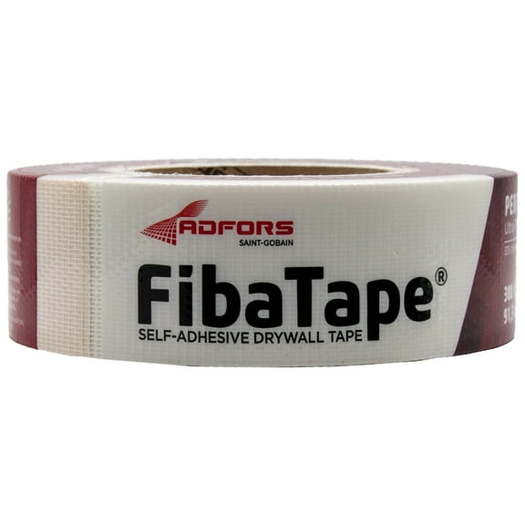 FibaTape Perfect Finish 1-7/8 in x 180 ft Fiberglass Self-Adhesive Mesh Drywall Joint Tape, White