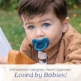 thumbnail image 2 of Chicco PhysioForma® Luxe One-Piece Silicone Pacifier, 16-24 Months, 2pk - Ocean Blue, New, 2 of 11