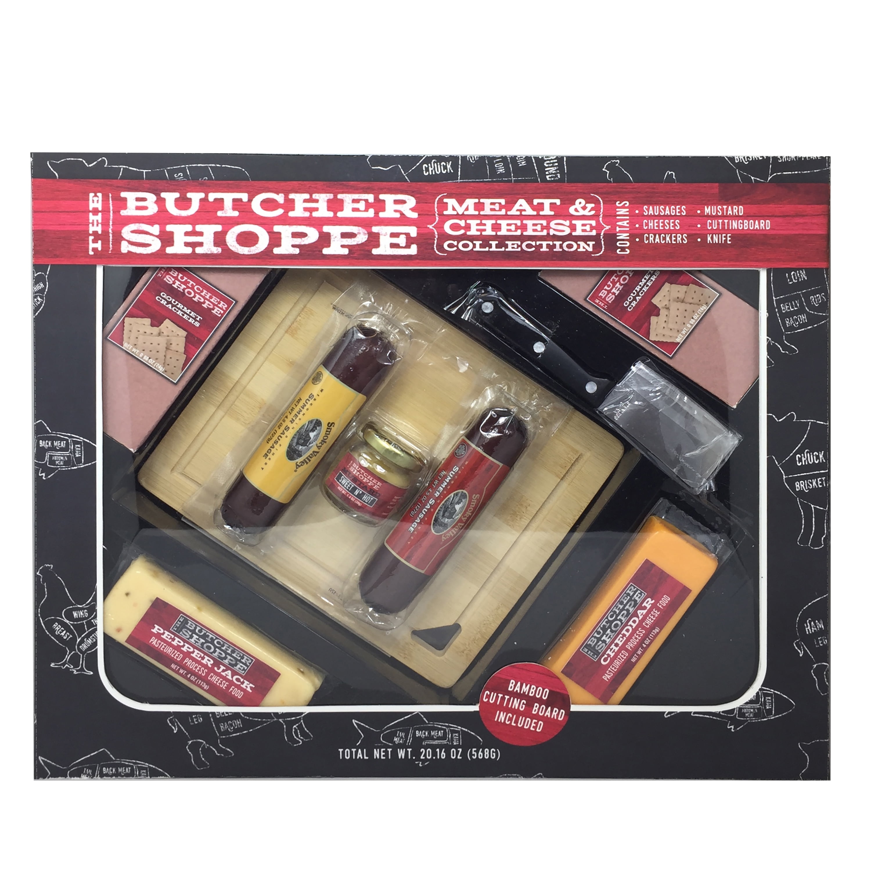 Butcher Shoppe Meat and Cheese Collection Gift Set