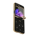 thumbnail image 2 of Bling Case for Samsung Galaxy Z Flip 6 with Ring Holder, Women Girls Ultra Slim Drop-Proof Anti-Slip Shockproof Protective Phone Cover Case for Samsung Galaxy Z Flip 6,Black, 2 of 9