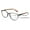 Tortoise, variant on Women Mosaic Marble Print Clear Progressive Reading Glasses - Zero Power On Top - No Bubble Reader Z121 +2.00