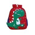 thumbnail image 2 of Mochila educativa de gran capacidad, tela de poliéster resistente, correas ajustables, amplio compartimento principal, diseño clásico negro, para estudiantes de primaria, mochila multiusos, 2 of 3