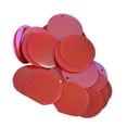 thumbnail image 4 of 85 Pcs Paillettes Rondes Plates 20mm, Paillettes Rondes avec Trou, Accessoires de Coiffe DIY, pour Mariage, Tricot, Femmes Rouge, 4 of 8