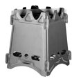 thumbnail image 2 of Titanium Wood Stove Lightweight Folding Camping Stove Picnic Cooking Burners, 2 of 11