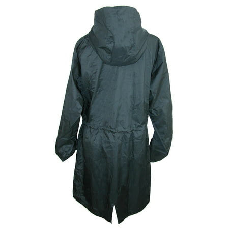 ShedRain Women's Solid Hi-Lo Sleeve Packable Rain Jacket | Walmart Canada