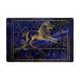 thumbnail image 3 of ZICANCN Constellation Lion Star Sign Area Rugs Doormat , Facecloth Non-Slip Floor Mat Rug for Living Room Kitchen Sink Area Indoor Outdoor Entrance 36"x24", 3 of 9