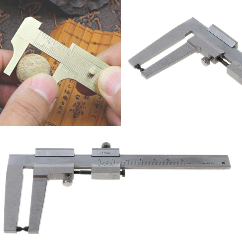 Steel Brake Disc Calipers 0-60mm Verniers Calipers Measuring Gauges Tool