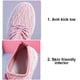 thumbnail image 3 of Zapatos de punto para mujer, zapatillas deportivas de moda sin cordones, zapatillas para correr de malla transpirable, zapatillas informales ligeras para tenis, gimnasio y correr, 3 of 9