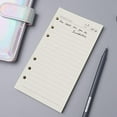thumbnail image 2 of 6-Hole Filler Paper Binder Inserts 3 Pack 240 Pages Lined Notebook Refills, 2 of 12