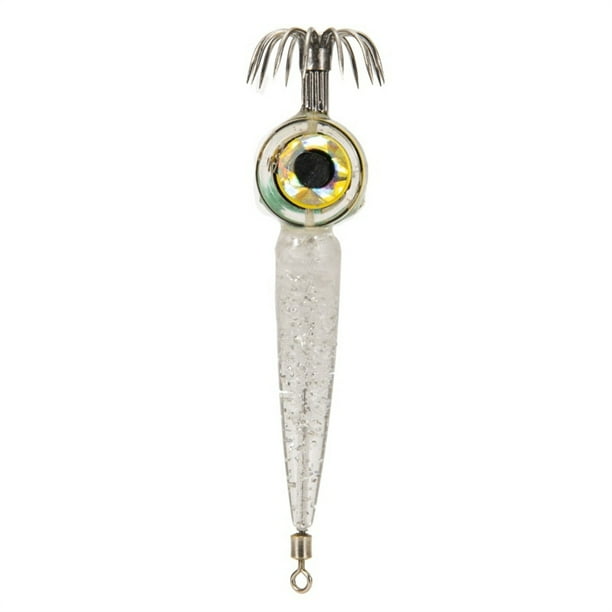 Yuarrent Cebo LED para camarones, señuelo de calamar, equipo electrónico de aparejos de pesca, amplio rango con anzuelo afilado, aparejos de pescado, Type3 NO3 Yuarrent OD019627-03