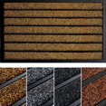 thumbnail image 1 of Extra Durable Door Mat 30x18 - Outdoor Mat - Welcome Mats Outdoor- Heavy Duty Front Door Mat - Entryway Rug - Brown Welcome Mat, 1 of 6