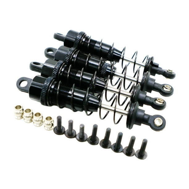 Bewildely Perno de bola fuerte de aleación de aluminio 1/10 para FS 53633 51805 51806 53625 53632 pieza de coche RC accesorios de coche piezas Kits de construcción modelo Negro