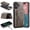 Coffee, variant on Magnetic Detachable Wallet Case For iPhone 16, Compatible with Mag Safe, 2-in-1 PU Leather Back Folio Kickstand Flip Cover with Multi-Card Slots [RFID Blocking] Slim Case,Black