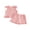 Pink, variant on BemeyourBBs Toddler Girls Summer Clothes Cute Infant Baby Girl Summer 2 Piece Outfit 6 12 18 24 Months 2 3 4 Years Shoulder Bows Sleeveless Ruffled Tank Top and Shorts Set