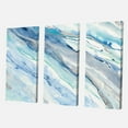 thumbnail image 1 of Designart Blue Silver Spring II Canvas Wall Art, 1 of 2
