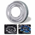 thumbnail image 5 of 48 Aluminum Foil Round Burner Bib Gas Stove Range Oven Liner Cover Disposable 9", 5 of 6