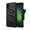 Black & Black, variant on ZIZO BOLT Bundle for Cricket Vision Plus Case with Screen Protector Kickstand Holster Lanyard - Black