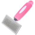 thumbnail image 2 of Pet Grooming Comb Stainless Steel Dogs And Cats Comb For Shedding And Dematting Comfortable Handle, 2 of 9