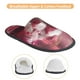 thumbnail image 3 of Fotbe Surreal Pink Headphones Pantuflas Peludas para Mujer con Estampado, Zapatillas de Peluche, Zapatos de Invierno para Casa, Uso Interior y Exterior-Medium, 3 of 8