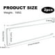 thumbnail image 2 of Dispensador de toallas de papel de 2 piezas, soporte para toallas de papel sin perforaciones, soporte para rollos de cocina, soportes para toallas de papel sin perforaciones para cocina y baño (blanc TUNC Sencillez, 2 of 5
