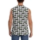 thumbnail image 4 of Fotbe Panda Bear Men's Camiseta sin Mangas Estampada para Hombres, Playera Casual para Gimnasio, Entrenamiento, Playa-Large, 4 of 7