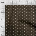 thumbnail image 2 of oneOone Cotton Poplin Twill Dark Brown Fabric Floral Craft Projects Decor Fabric Printed By The Yard 56 Inch Wide, 2 of 4