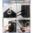 thumbnail image 3 of IMONE 900W Snow Machine with 9 Lights Christmas Gift High Output Fake Snow Machine with Remote,Snow Machine Indoor,Outdoor Snow Making Machine,Snow Maker Machine,Snowflake Machine Parade,Party, 3 of 9