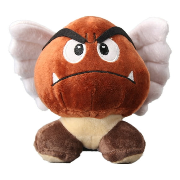 uiuoutoy Super Mario Bros. Flying Goomba Plush Toy Stuffed Animal Doll 5''