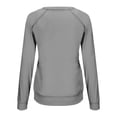 thumbnail image 7 of jjayotai Christmas Begin with Christ Sweatshirts for Women, Plaid Trees Graphic Tops Long Sleeve Leopard Faith Cross Tunic Pullover Top, 7 of 7