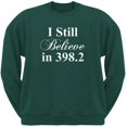 thumbnail image 1 of Je Crois Toujours en 398.2 Sweat-Shirt Vert Forêt Adulte, 1 of 1