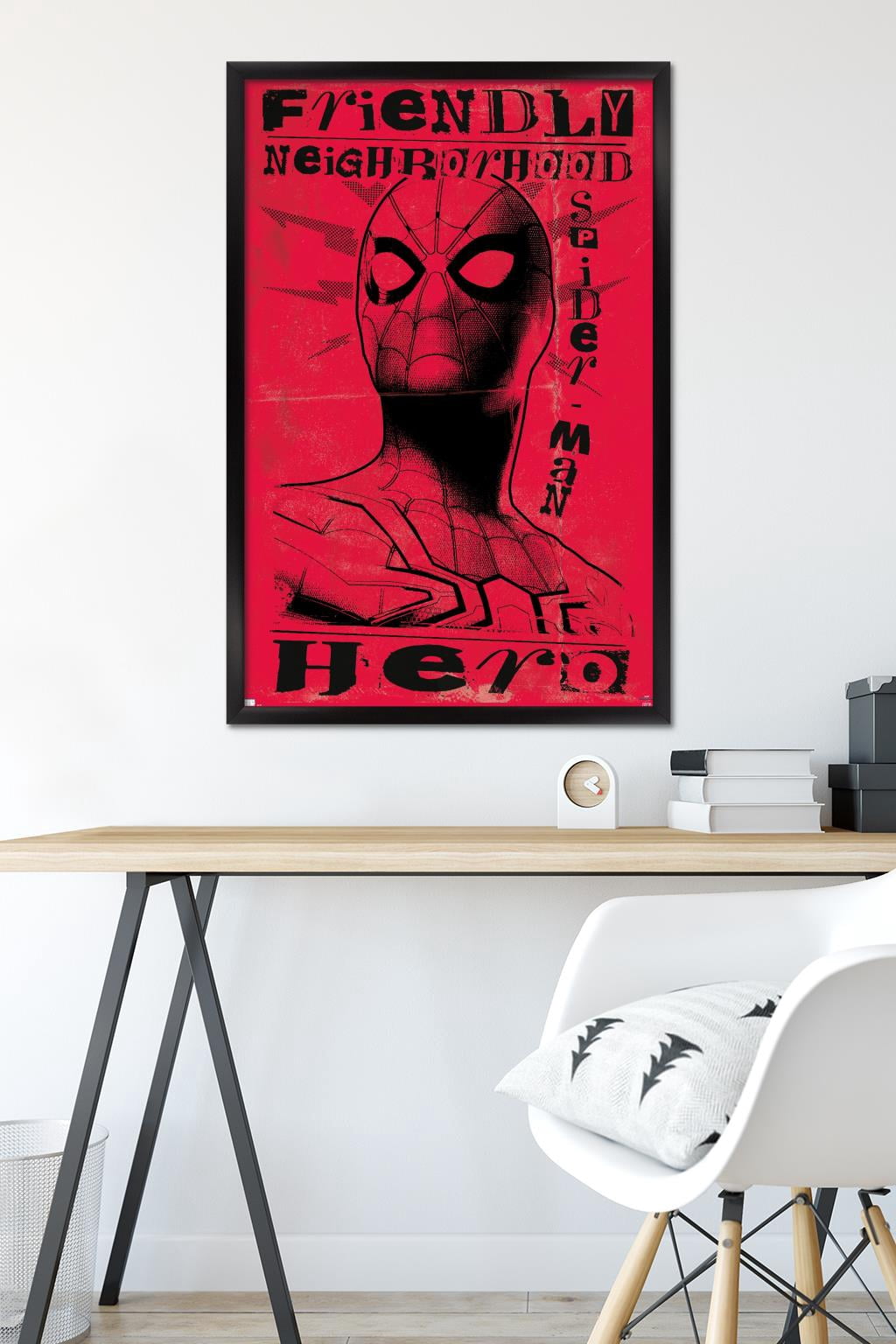 Marvel Spider-Man: No Way Home - Hero Wall Poster, 22.375" x 34" Framed