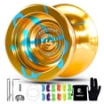 thumbnail image 1 of Yoyo MAGICYOYO N11 azul dorado que no responde con accesorios, 1 of 9