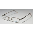 thumbnail image 2 of NEW ELITE STRASS CLIPON EYEWEAR INTELLI CLIP 750 WOMENS/LADIES DESIGNER FULL-RIM BROWNISH PINK FRAME DEMO LENSES 47-17-135 SUNGLASS LENS CLIP-ONS FLEXIBLE HINGES EYEGLASSES/GLASSES, 2 of 10