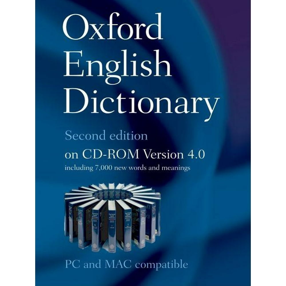 The Oxford English Dictionary Second Edition on CD-ROM Version 4.0 ...