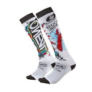 ONeal Pro MX Villain Socks (OSFM, White)
