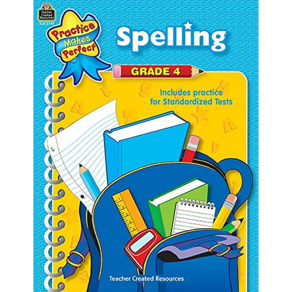Pre-Owned Practice Makes Perfect: Spelling Grade 4 Paperback