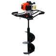 thumbnail image 6 of 2.7HP Post Hole Digger 63cc two person handle Gas-Powered 2-Stroke Auger Digging Drill Shaft Size 3/4" (Machine Only)EPA COMPLAINT With L4"+L6"+L8"+L12" DRILL BITS,, 6 of 20