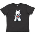thumbnail image 3 of Inktastic Canada Day Westie Youth T-Shirt, 3 of 5