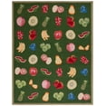 thumbnail image 3 of Safavieh Chelsea Brittania Bordered Area Rug, Hunter Green, 9' x 12', 3 of 13