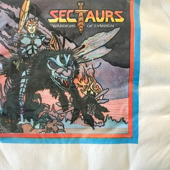 Sectaurs: Warriors of Symbion Vintage 1985 Small Napkins (16ct)