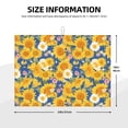 thumbnail image 2 of Fotbe Vintage White Yellow Sunflower Alfombrilla de Secado para Cocina con Estampado, 18x24 Pulgadas, 2 of 7