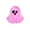 Purple, variant on Mini Halloween Figurines 10pcs Glow in the Dark Ghosts, Cute Resin Ghost Decorations for Halloween Party, Holiday Props and Mini Ghost Ornaments for Indoor Halloween Decor
