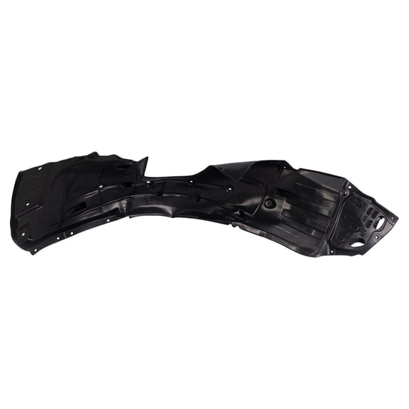 TRQ Front Left Inner Fender Liner Black Drivers Side Fits Select 2019-2021 Honda Civic HO1248186