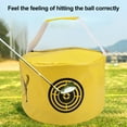 thumbnail image 2 of Hyasfey Golf Impact Bag Portable Power Hitting Bag Silent Waterproof Golf Swing Training Aid for Impact Position Trainer, 2 of 7