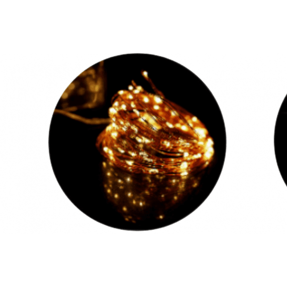 Outdoor Solar Lamp String, Led Solar Fairy Lamp Waterproof Decorative Copper Wire Lamp (8-Function 30-Meter 300 Lamp) Warm White