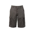thumbnail image 2 of Coevals Club Men's Cargo Outdoor Work Relaxed Fit Multi-Pocket Cotton Solid Shorts (32, Dark Grey, #3), 2 of 7